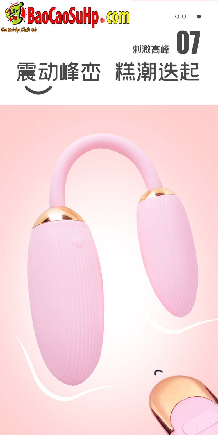 Đại lý Trứng rung Mystery Ji Yuetong 2 đầu rung âm vật massage điểm G cực đã hàng mới về