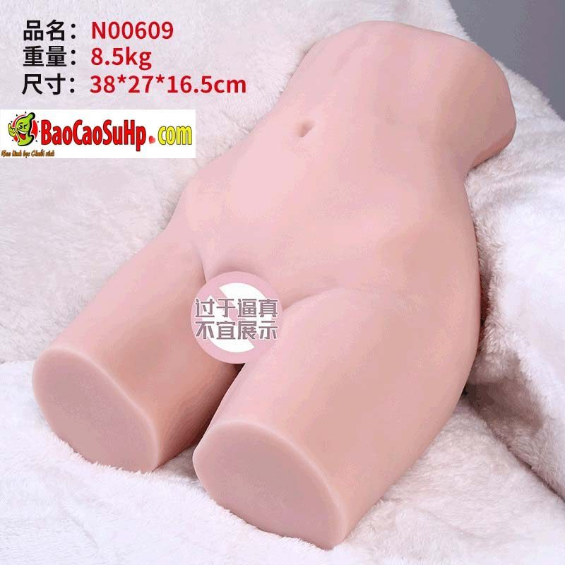 Mông giả đầu gối da sần N00604 Dominika Sắc nét Tự nhiên