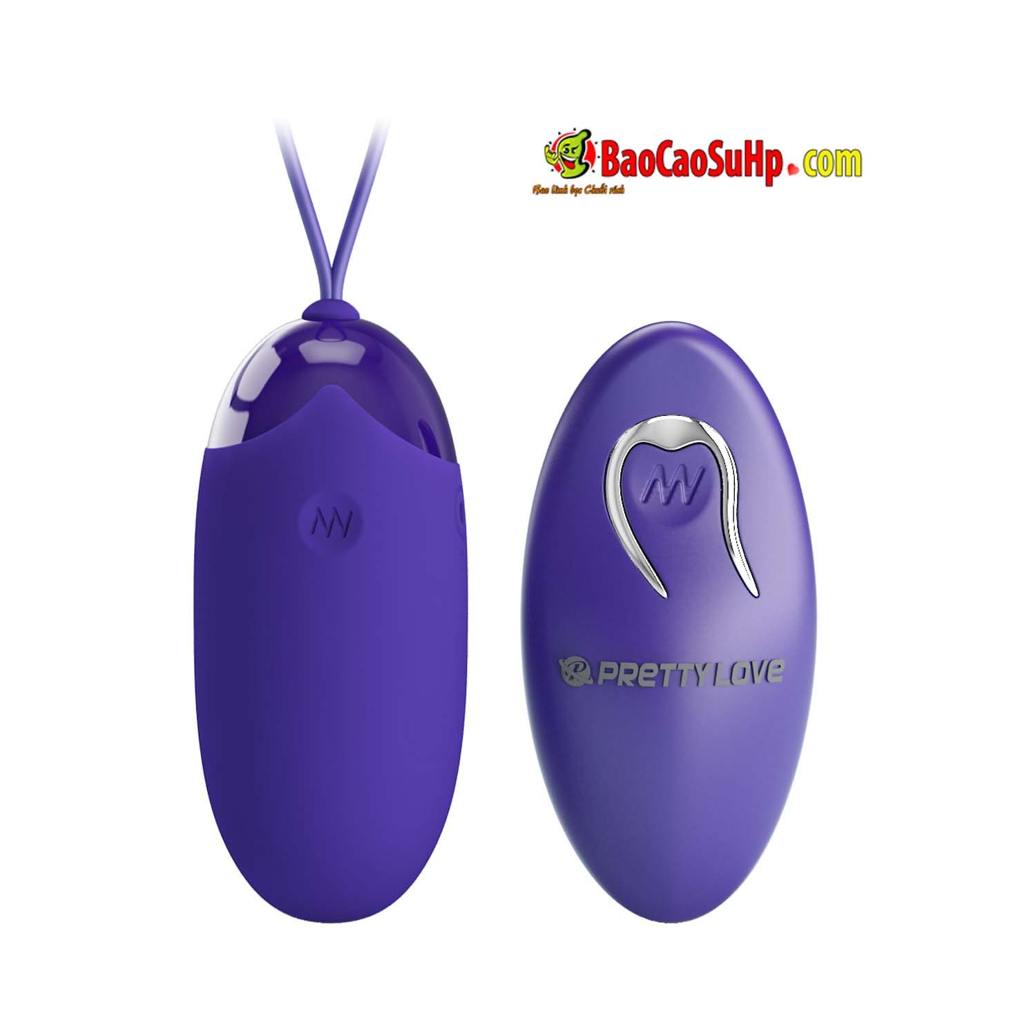 Trứng Rung Prettylove Điều Khiển Từ Xa 12 Chế Độ Bền Bỉ Kích Thích