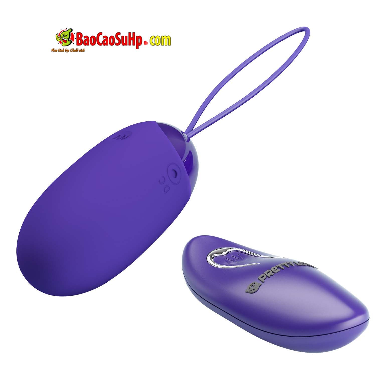 Trứng Rung Prettylove Điều Khiển Từ Xa 12 Chế Độ Bền Bỉ Kích Thích