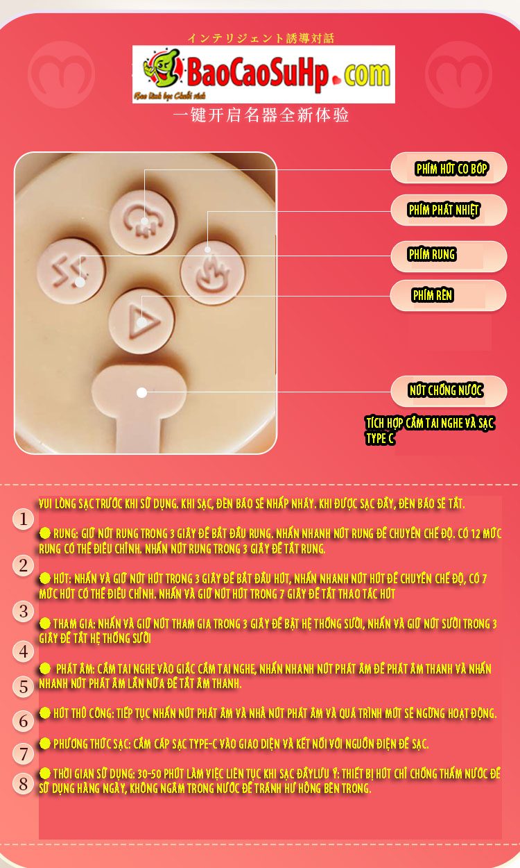 anh gt am dao nguyen khoi Fukada Eimi V3 21 - Âm đạo giả nguyên khối Idol cầm tay Fukada Eimi V3 rên rung hút phát nhiệt 1.2kg