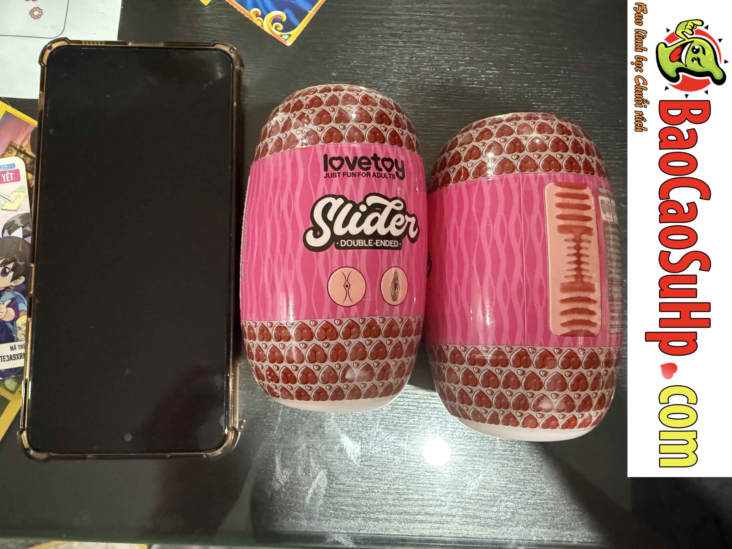 Cốc thủ dâm 2 đầu Lovetoy Slider siêu mềm mại kích thích cực đỉnh