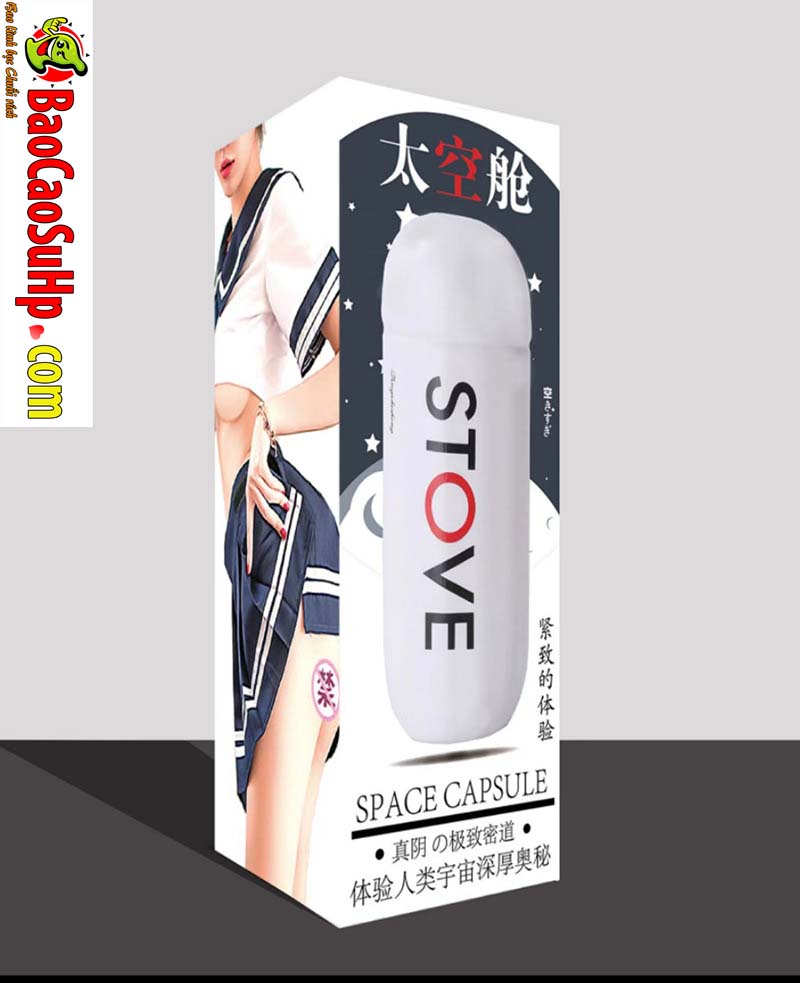 Cốc Thủ Dâm Mềm Mịn Space Stove White Giá Rẻ Nhỏ Gọn Tiện Lợi