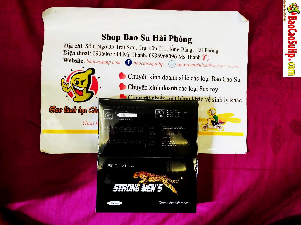 Strong Men’s gân gai Nhật Bản cao cấp an toàn bền bỉ