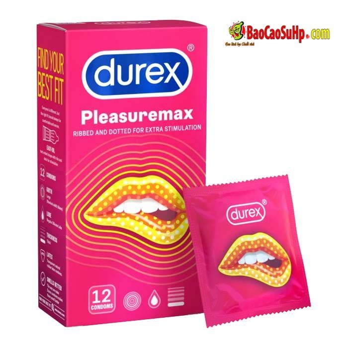  Bảng giá Bao Cao Su Durex Pleasuremax Gai gân nổi cực sướng giá tốt