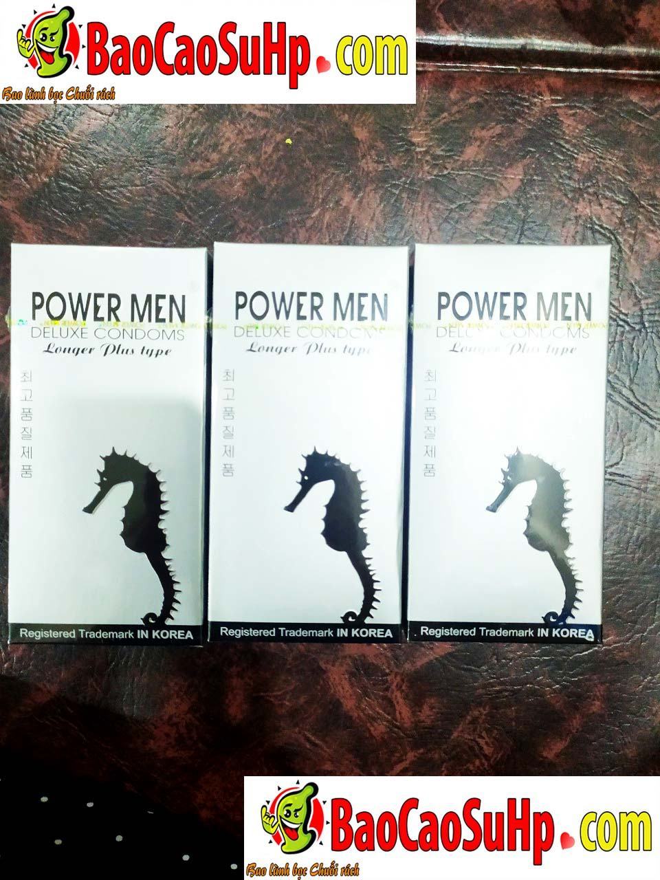 Bao cao su PowerMen Longer Plus kéo dài quan hệ tình dục