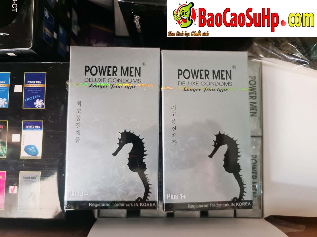 Bao cao su PowerMen Longer Plus kéo dài quan hệ tình dục