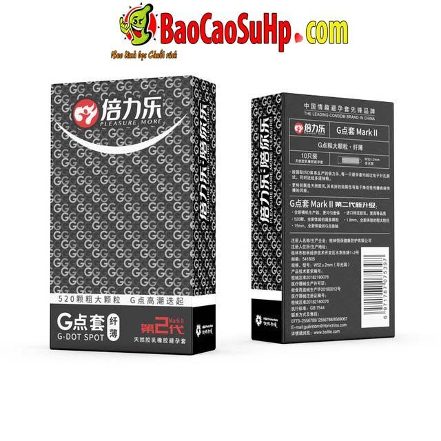 Bao cao su Bili G Point siêu mỏng thơm nhẹ cảm giác cực đỉnh Bao cao su Bili G Point siêu mỏng thơm nhẹ cảm giác cực đỉnh