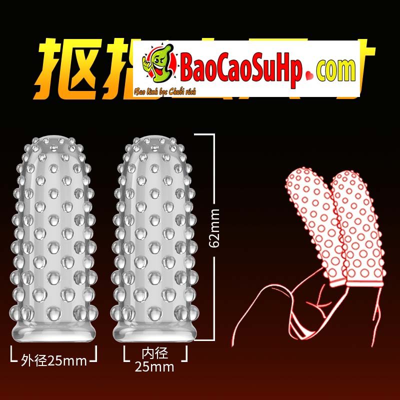 Bao cao su Mizzzee Devil’s Finger gai nổi cảm giác mạnh pk ngón tay Bao cao su Mizzzee Devil’s Finger gai nổi cảm giác mạnh pk ngón tay