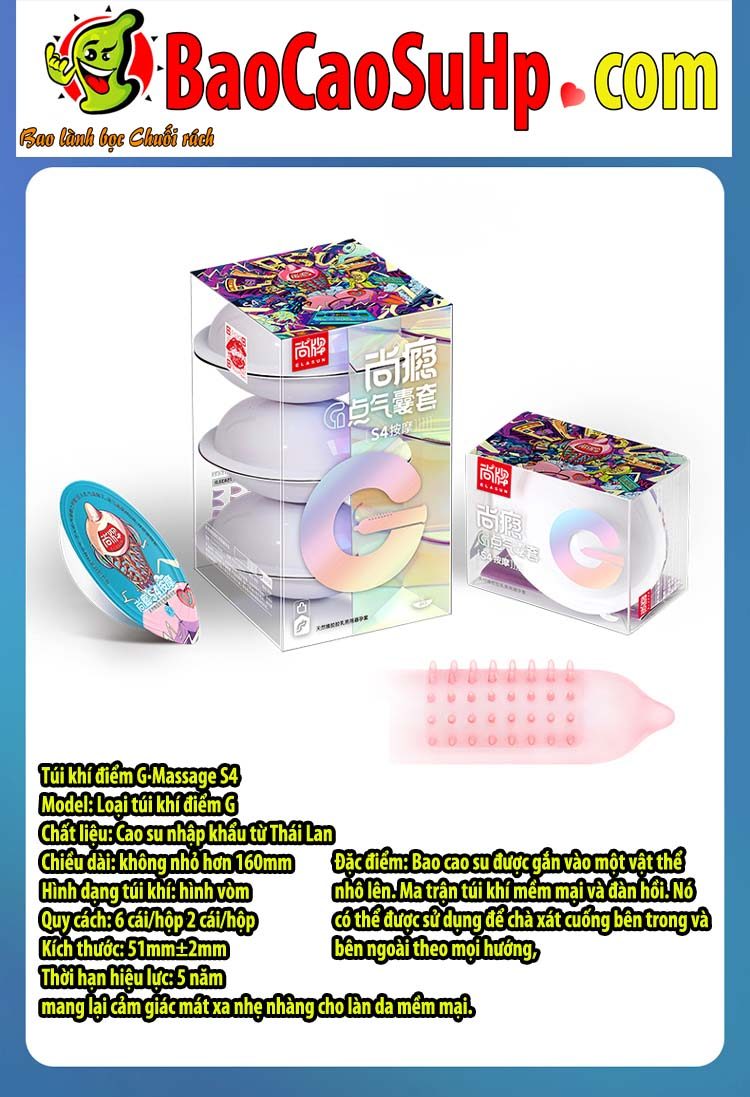 Bao cao su Mizzzee Bigmom đệm khí gai nổi to kích thích mua ngay Bao cao su Mizzzee Bigmom đệm khí gai nổi to kích thích mua ngay