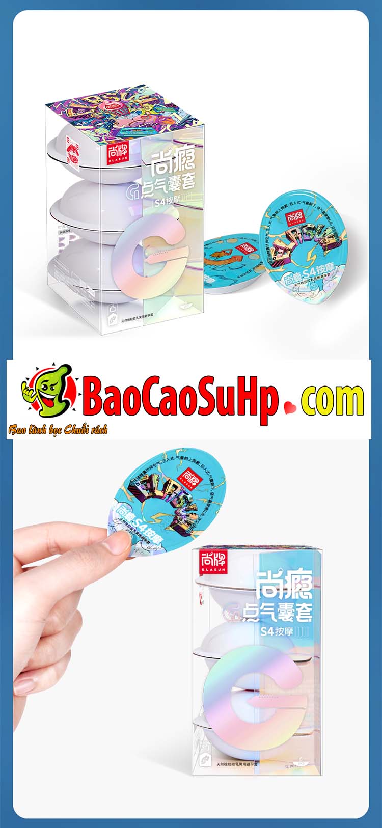Bao cao su Mizzzee Bigmom đệm khí gai nổi to kích thích mua ngay Bao cao su Mizzzee Bigmom đệm khí gai nổi to kích thích mua ngay