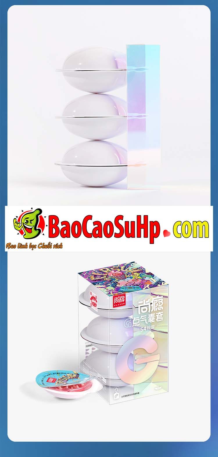 Bao cao su Mizzzee Bigmom đệm khí gai nổi to kích thích mua ngay Bao cao su Mizzzee Bigmom đệm khí gai nổi to kích thích mua ngay
