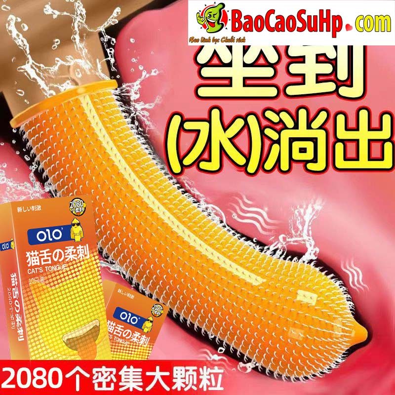 Cửa hàng bán Bao cao su Olo CAT siêu gai lưỡi mèo răng sói hạt lớn với gel Axit Hyaluronic 2080 gai hàng xách tay Cửa hàng bán Bao cao su Olo CAT siêu gai lưỡi mèo răng sói hạt lớn với gel Axit Hyaluronic 2080 gai hàng xách tay
