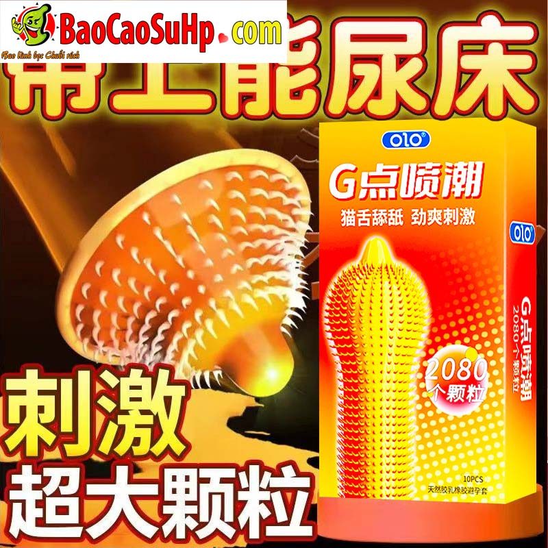 Cửa hàng bán Bao cao su Olo CAT siêu gai lưỡi mèo răng sói hạt lớn với gel Axit Hyaluronic 2080 gai hàng xách tay Cửa hàng bán Bao cao su Olo CAT siêu gai lưỡi mèo răng sói hạt lớn với gel Axit Hyaluronic 2080 gai hàng xách tay