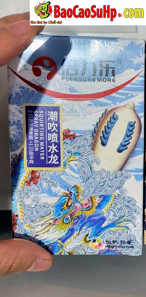 Bao cao su gai dọc nổi dài Dragon tăng khoái cảm, an toàn