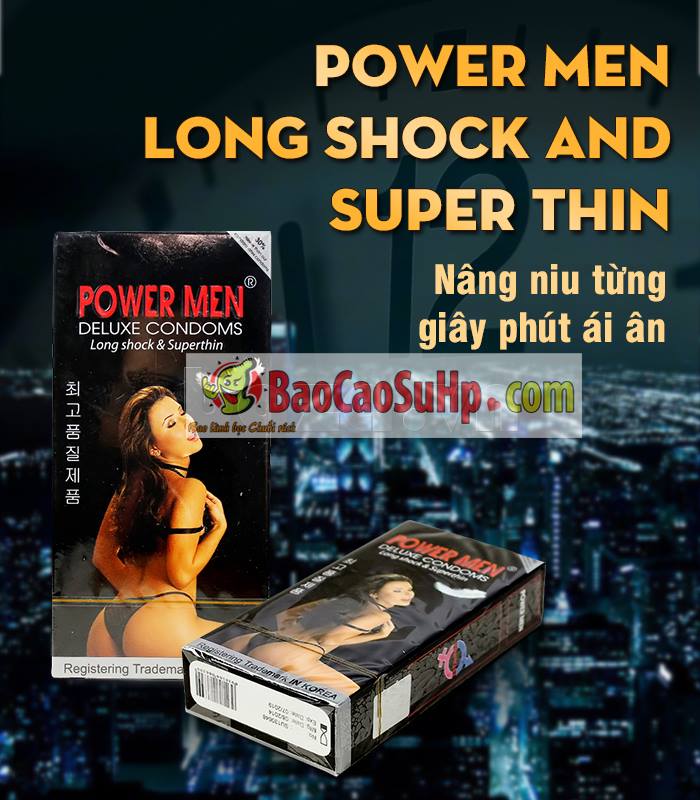  So sánh Bao cao su Power Men 2 in 1 Super Thin nhập khẩu