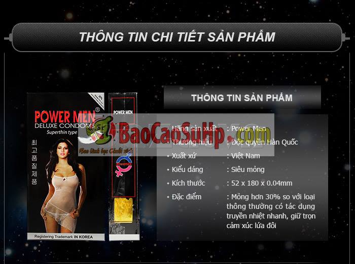  So sánh Bao cao su Power Men 2 in 1 Super Thin nhập khẩu