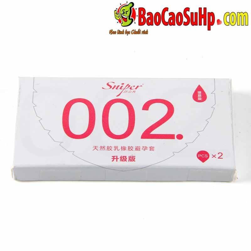 Bao cao su Sniper Flower siêu mỏng 0.02mm an toàn thoải mái