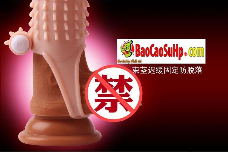 Bao Cao Su Dondén Siêu Khủng Gân Gai Xoắn Rung Monster Kích Thích