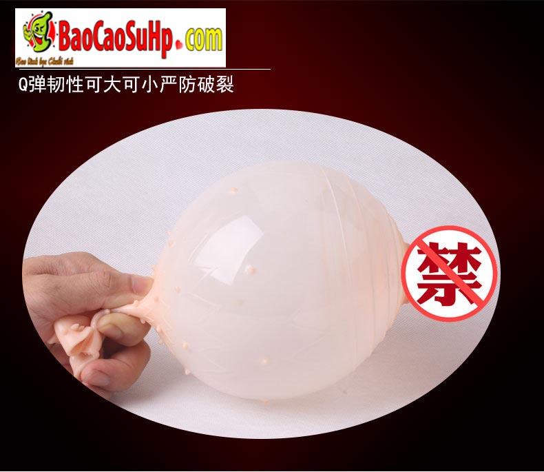 Bao Cao Su Dondén Siêu Khủng Gân Gai Xoắn Rung Monster Kích Thích