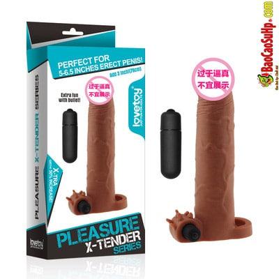 Bao cao su Donden Lovetoy gân rung thân hàng Mỹ kích thích