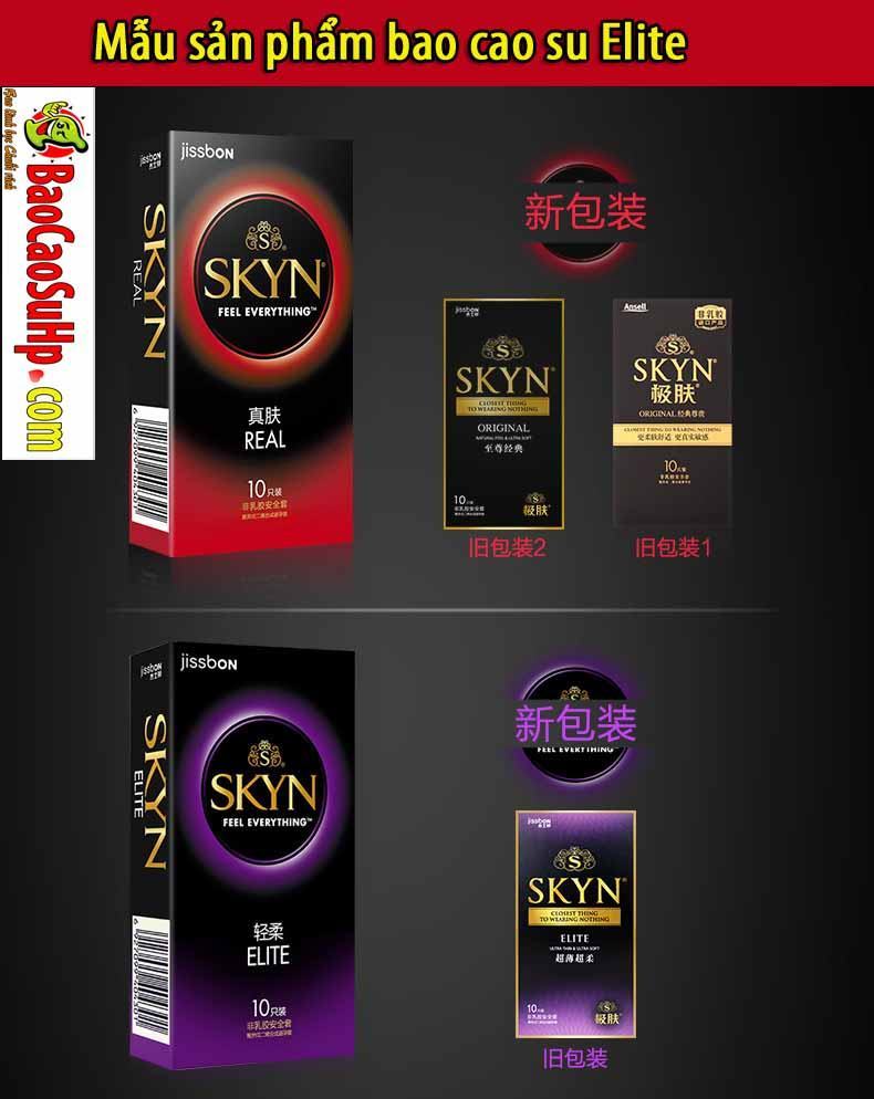  Nơi bán Bao cao su SKYN Elite và Real siêu mềm mượt chống dị ứng giá rẻ