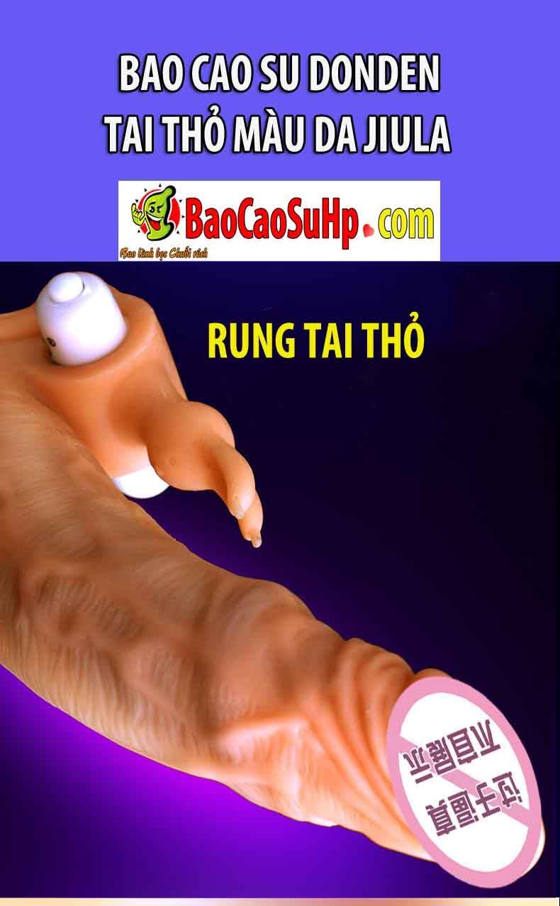 Bao cao su Donden Jiula màu da mềm mại an toàn cho sức khỏe