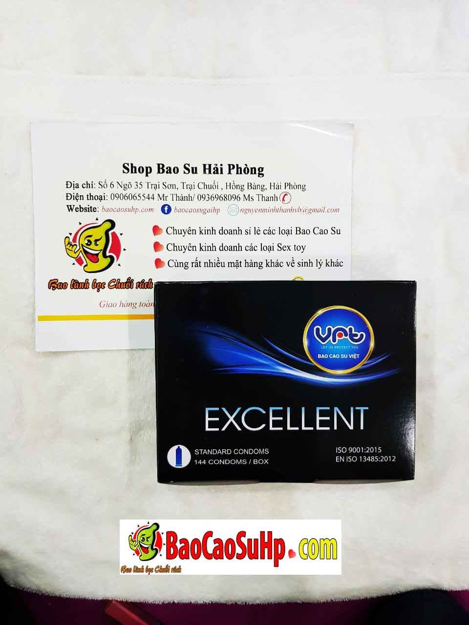  Bán Bao cao su VRT EXCELLENT 144 cái giá rẻ dành cho khách sạn loại tốt