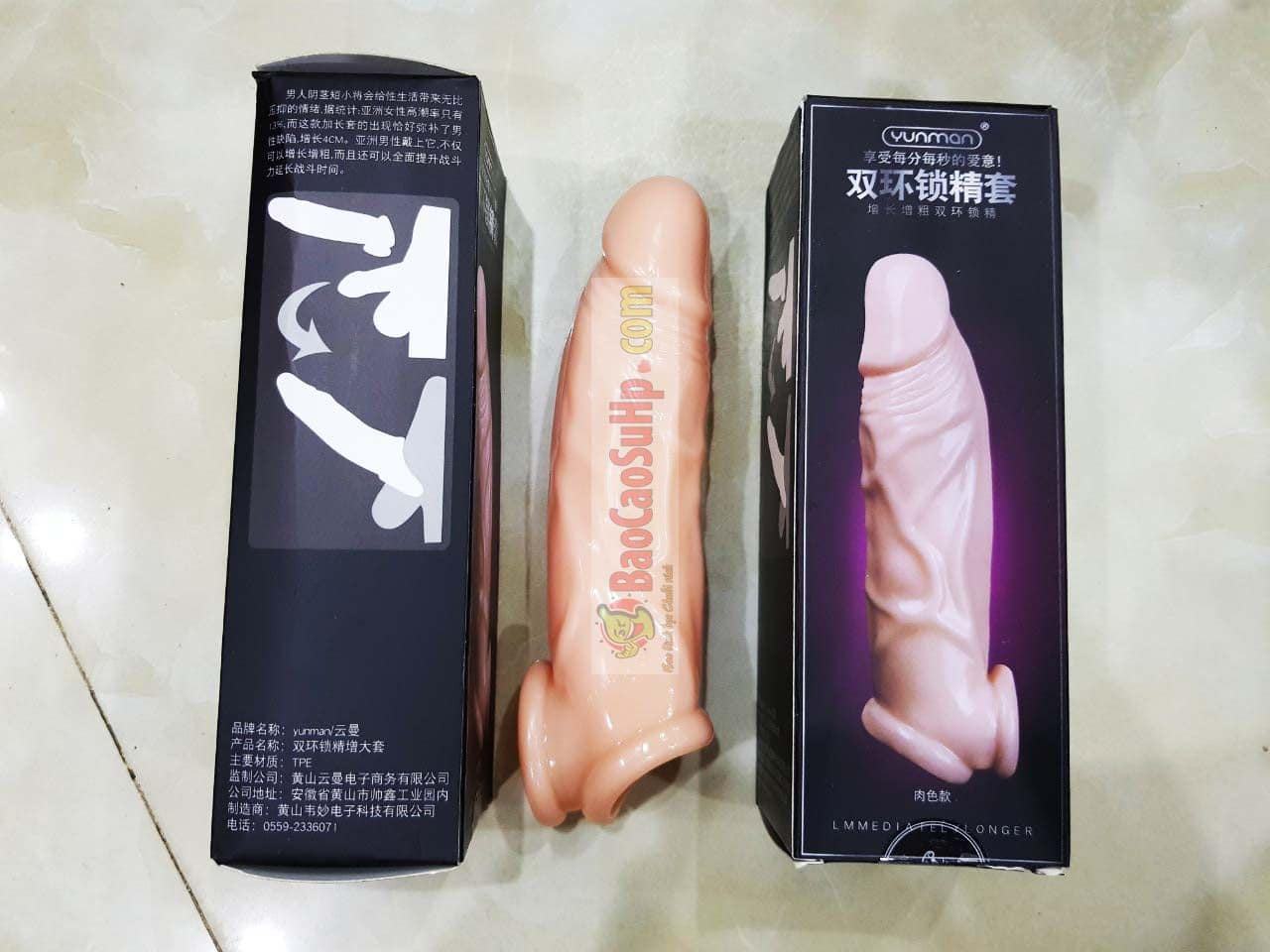 Bao cao su Donden Strongmen mềm mịn màu da tăng khoái cảm