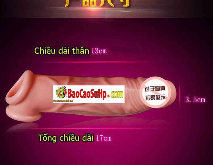 Bao cao su Donden Strongmen mềm mịn màu da tăng khoái cảm