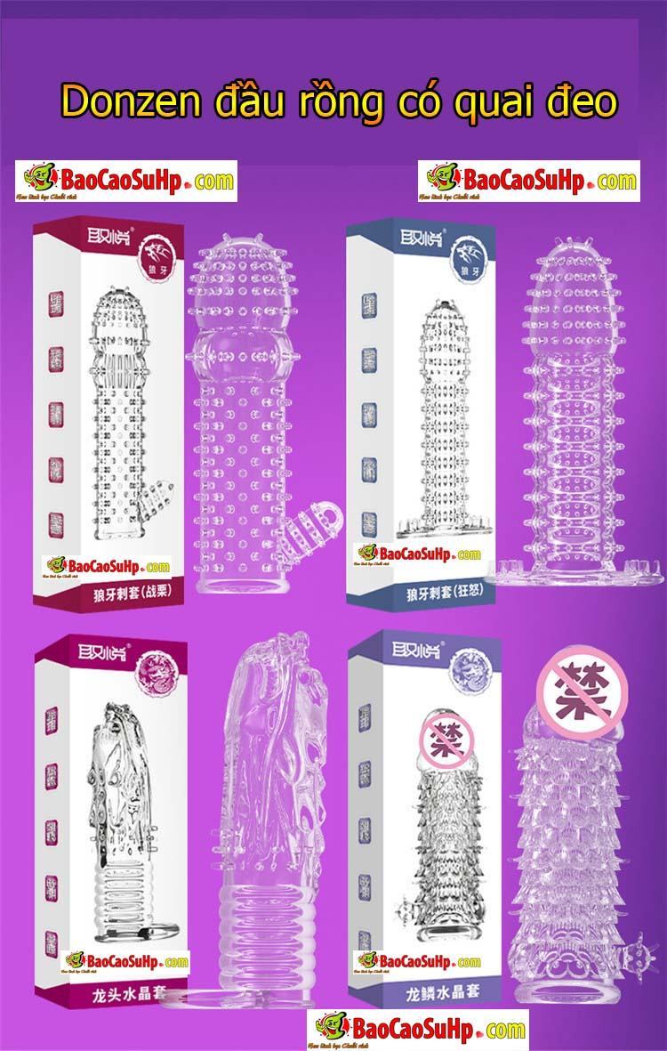 Bao cao su Donden vẩy cá siêu mỏng tăng khoái cảm