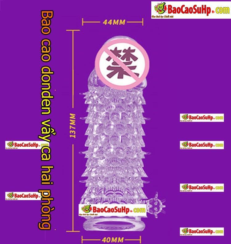 Bao cao su Donden vẩy cá siêu mỏng tăng khoái cảm