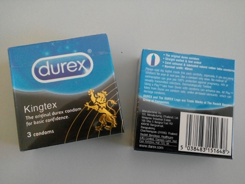 Bao cao su Durex Kingtex bền chắc an toàn giá tốt