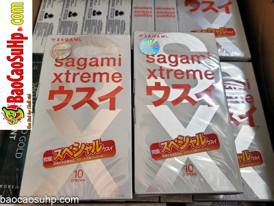 Bao cao su Sagami Xtreme mỏng siêu truyền nhiệt thoải mái