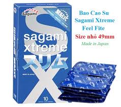 Bao cao su Sagami Xtreme Fell Fit siêu mỏng cảm giác thật, an toàn