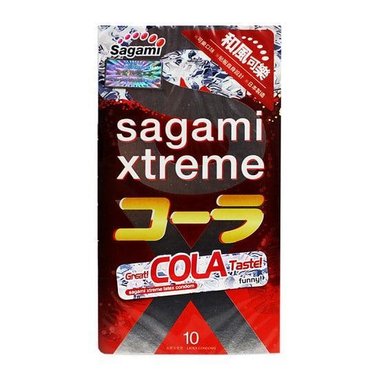 Bao cao su Sagami Xtreme Cola siêu mỏng cảm giác mạnh khuyến mãi