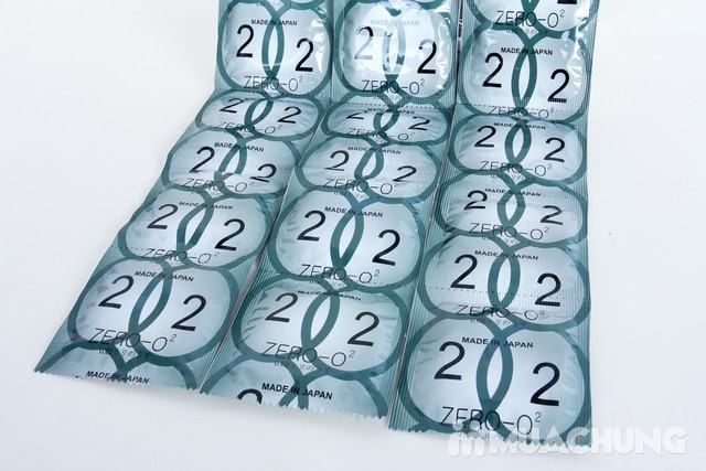 Bao cao su Zero-O2 0.01 siêu mỏng ôm sát - Cảm giác thật nhất