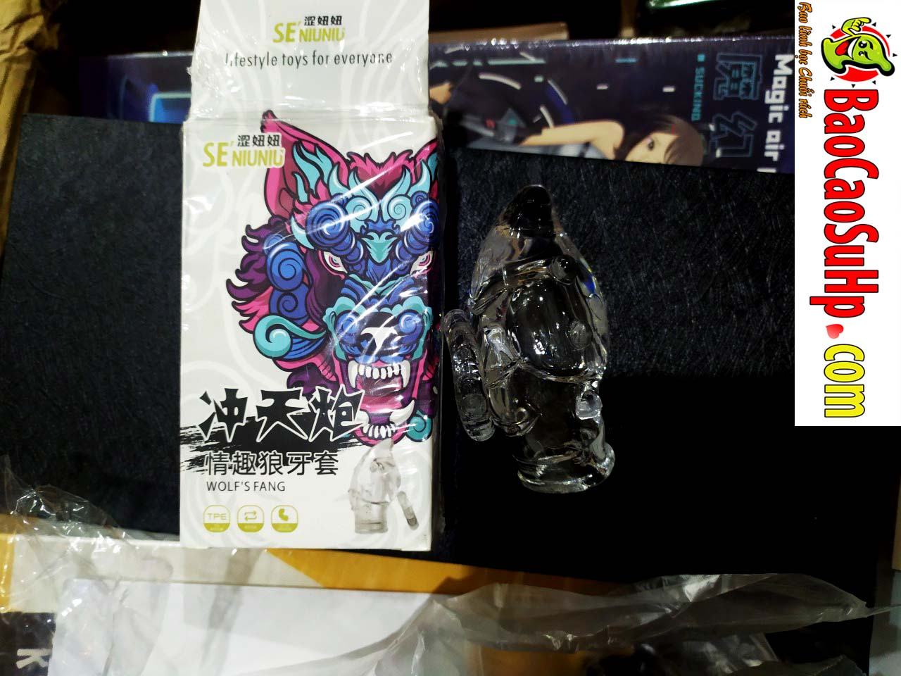 Bao cao su Donden Wolf đôi siêu tăng kích thước, an toàn, dễ chịu