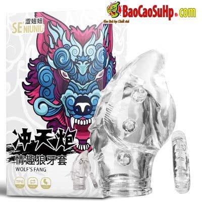 Bao cao su Donden Wolf đôi siêu tăng kích thước, an toàn, dễ chịu