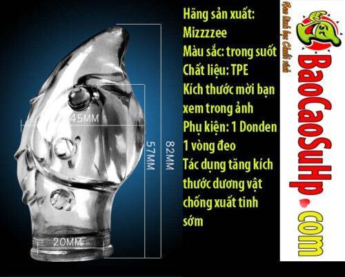 Bao cao su Donden Wolf đôi siêu tăng kích thước, an toàn, dễ chịu