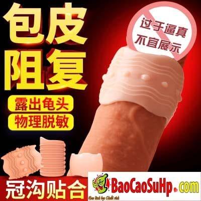Bao cao su DonDen ForeSkin siêu mềm mượt tăng khoái cảm