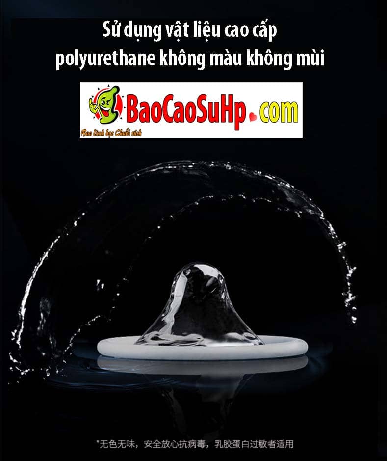 Bao cao su Olo siêu mỏng chất liệu polyurethane an toàn