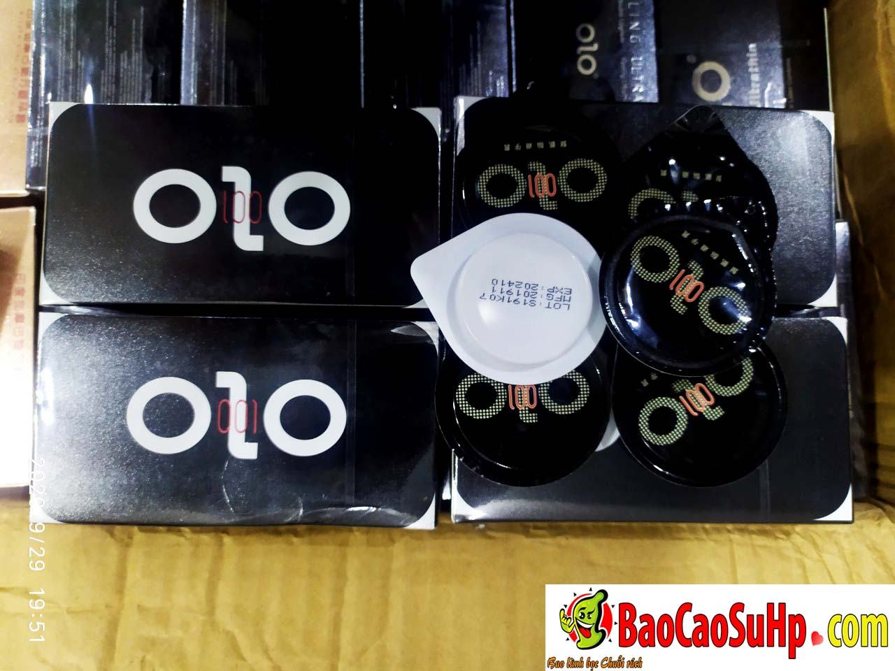 Bao cao su Olo siêu mỏng chất liệu polyurethane an toàn