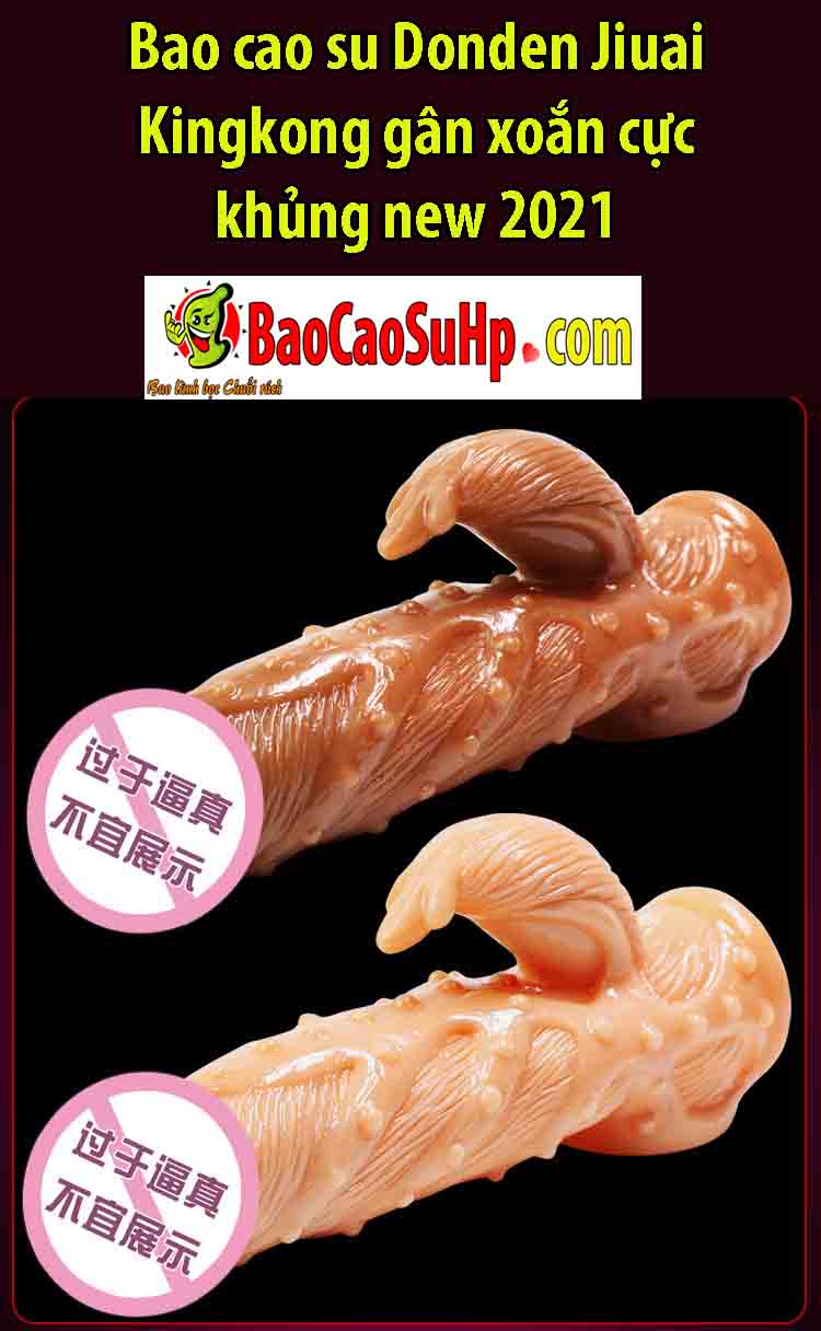  Thông tin Bao cao su Donden JS 001 Siêu gai xoắn khủng giá rẻ loại tốt