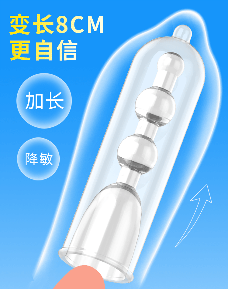  Phân phối Bao cao su donden bọc đầu JS002 độc đáo tăng kích thước dương vật nhập khẩu