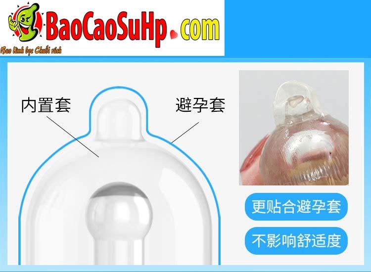  Phân phối Bao cao su donden bọc đầu JS002 độc đáo tăng kích thước dương vật nhập khẩu
