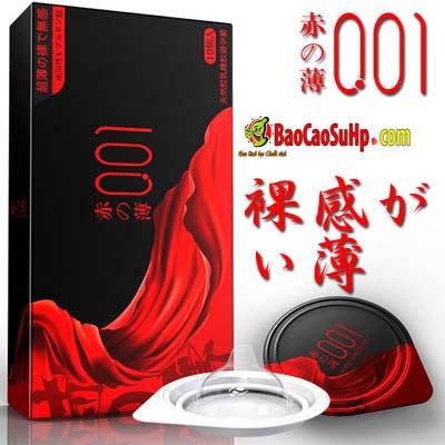 Bao cao su OLO siêu mỏng 0.01mm Samurai Silver Sword Nhật Bản