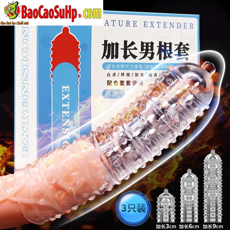 Bao Cao Su Donden Gai Tăng Kích Thước Tự Nhiên Sướng Lâu