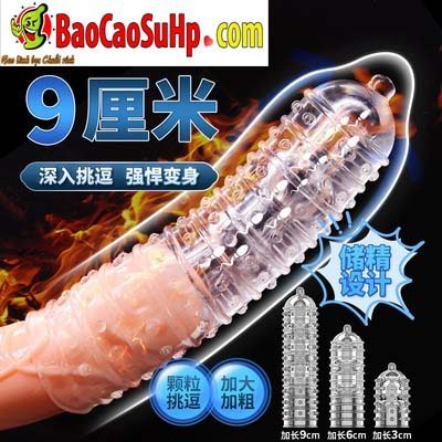 Bao Cao Su Donden Gai Tăng Kích Thước Tự Nhiên Sướng Lâu