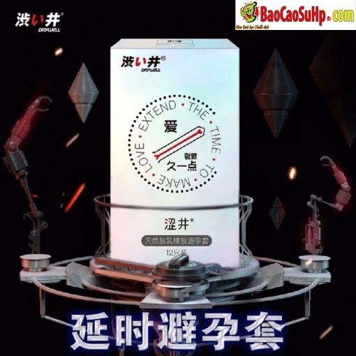 Bao cao su Nhật Drywell tăng khoái cảm kéo dài bền lâu